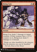 Bring Low (LIST-KTK-103) - The List