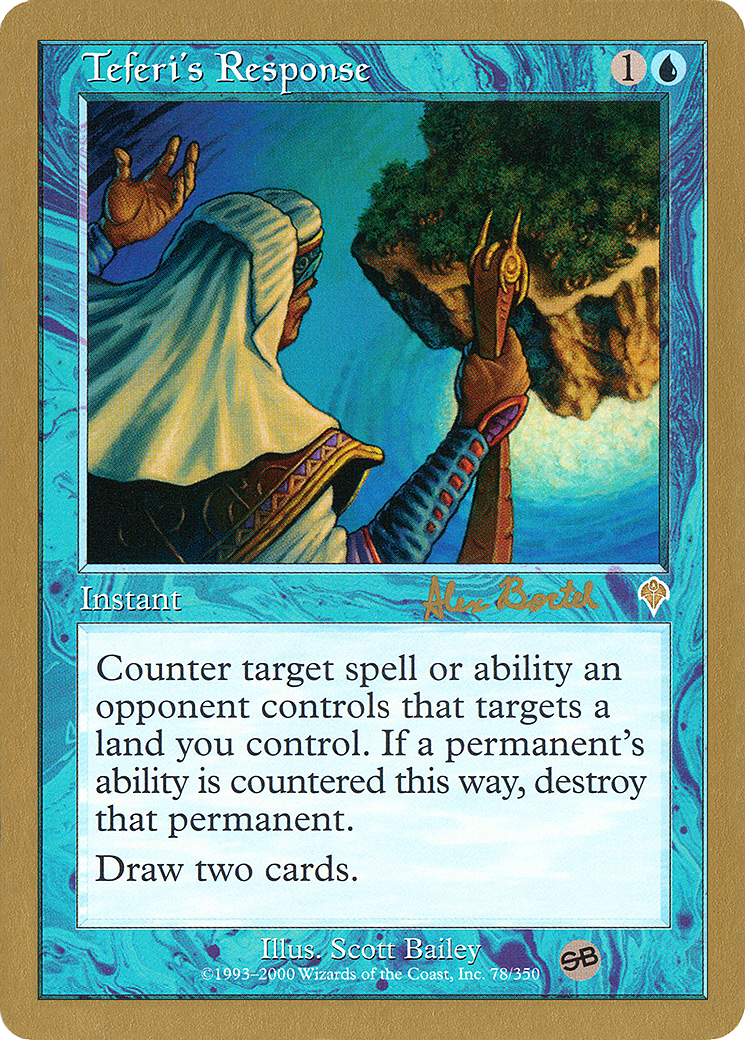 Teferi's Response (WCD-AB78SB) - World Championship Decks 2001