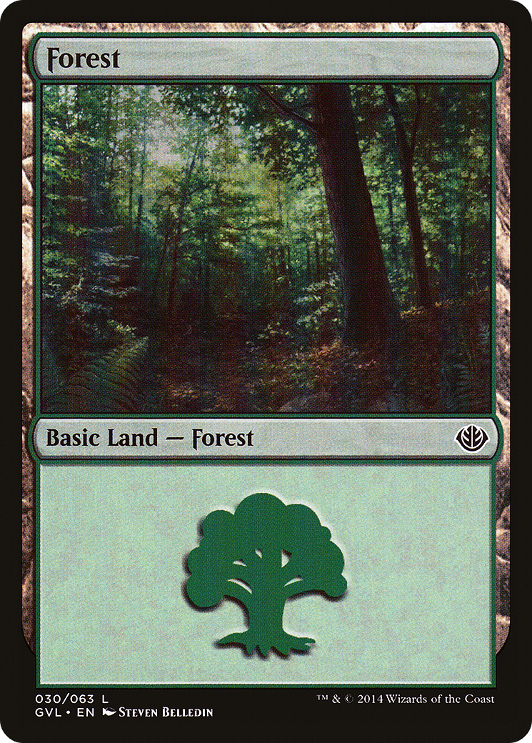 Forest (DD3-030) - Duel Decks Anthology: Garruk vs. Liliana