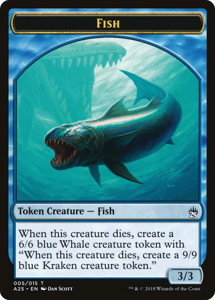 Fish (A25-005) - Masters 25 Tokens