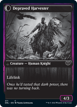 Desperate Farmer // Depraved Harvester (DBL-371) - Innistrad: Double Feature: (Double Faced Transform)