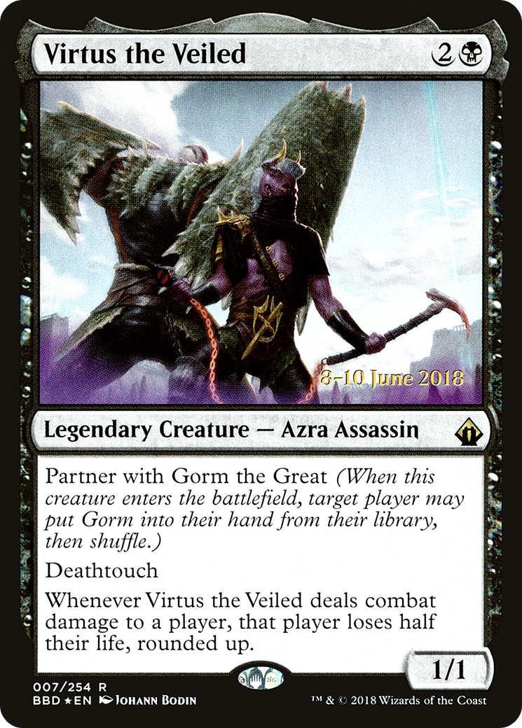 Virtus the Veiled (LARP-07S) - Battlebond Promos Foil