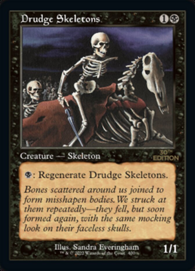Drudge Skeletons (Retro Frame) (30A-400) - 30th Anniversary Edition