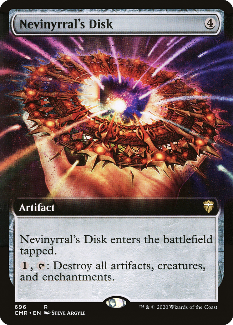 Nevinyrral's Disk (CMR-696) - Commander Legends: (Extended Art)