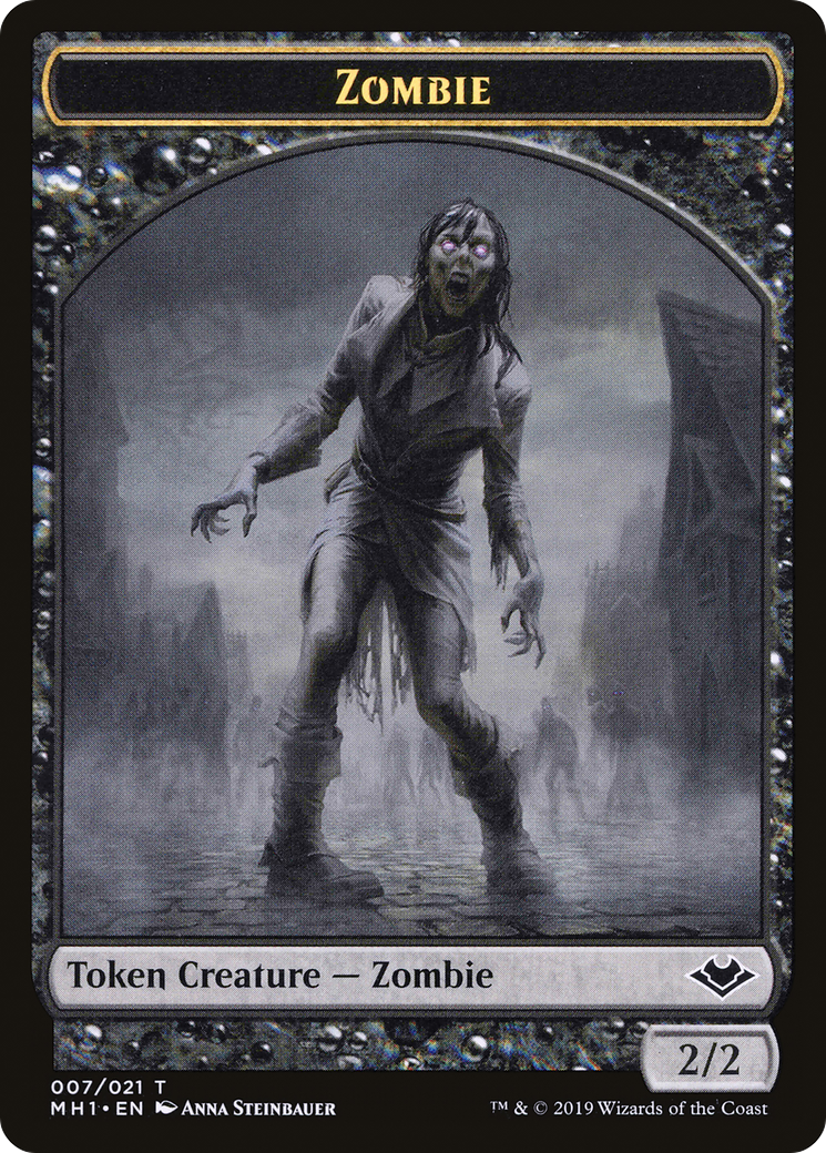 Zombie (MH1-007) - Modern Horizons Tokens Foil