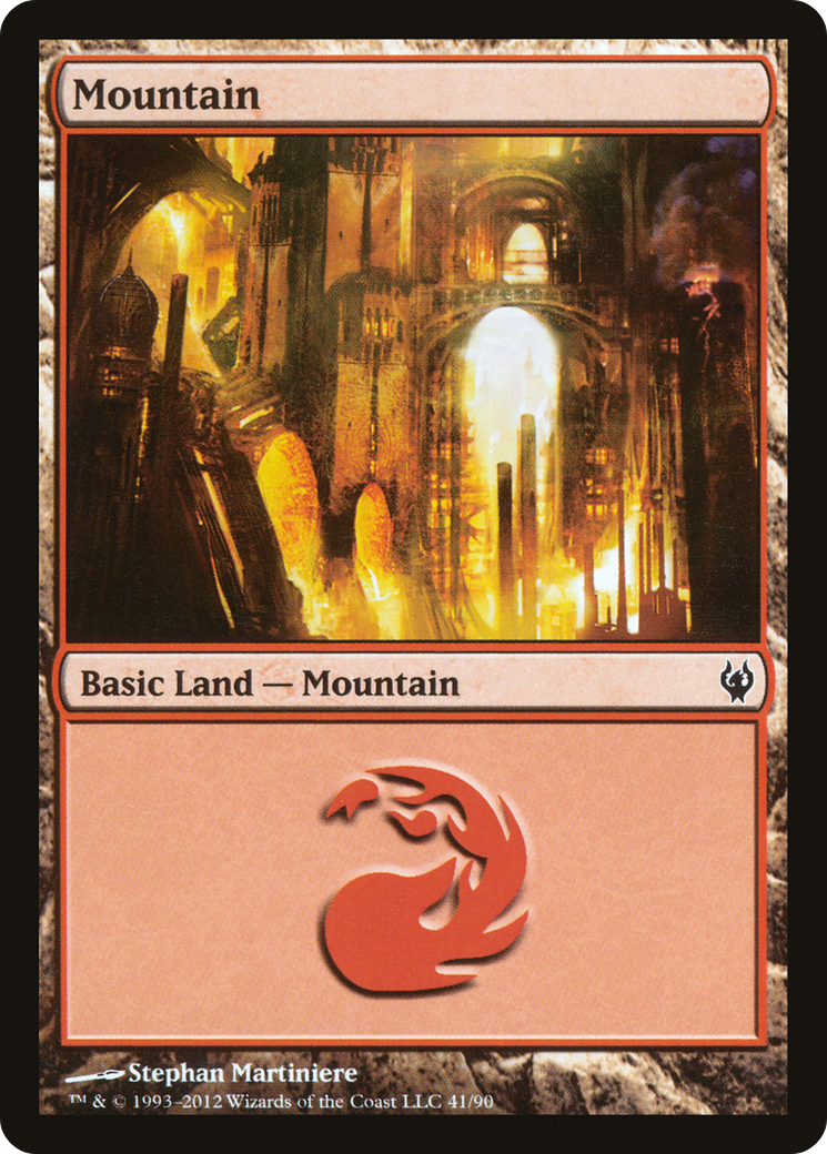 Mountain (DDJ-041) - Duel Decks: Izzet vs. Golgari