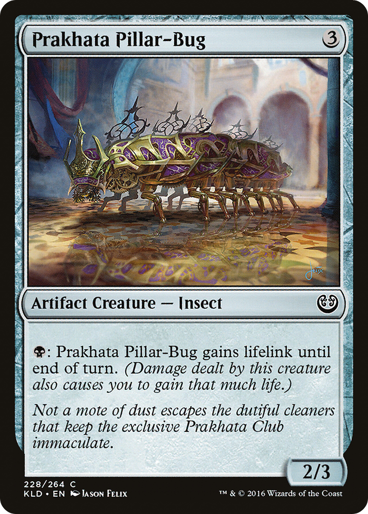 Prakhata Pillar-Bug (KLD-228) - Kaladesh Foil