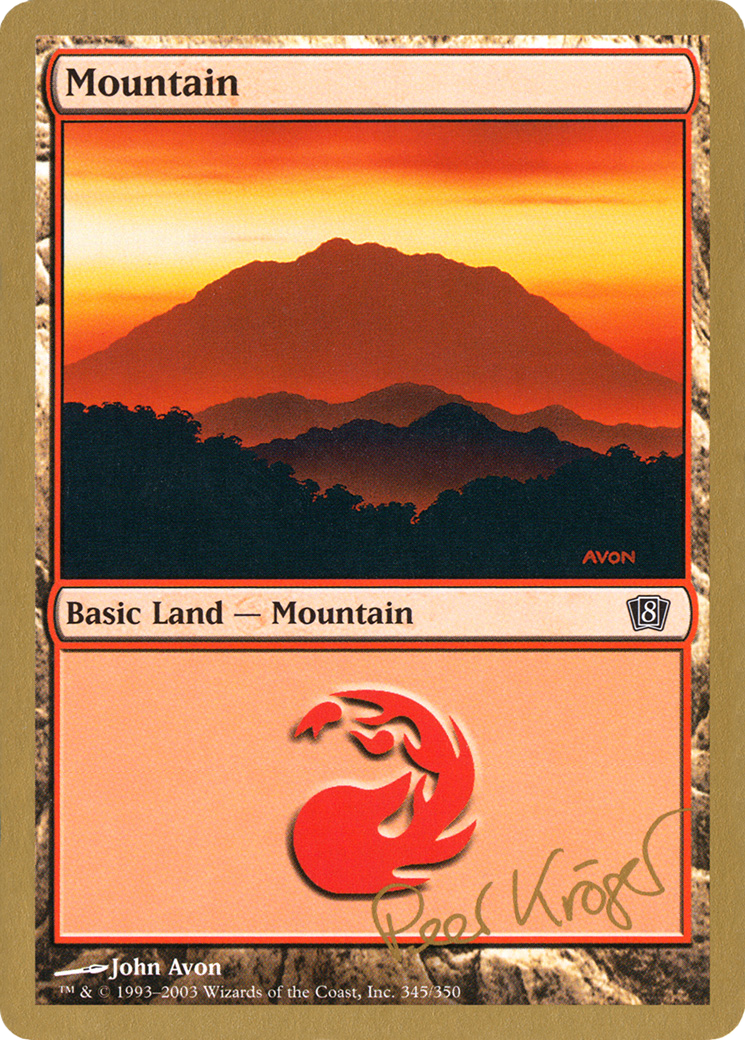 Mountain (WCD-PK345) - World Championship Decks 2003