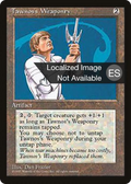 Tawnos's Weaponry (4BB-349) - Fourth Edition Foreign Black Border
