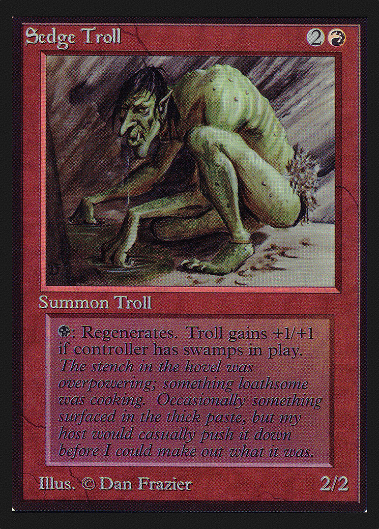 Sedge Troll (IED-173) - Intl. Collectors' Edition