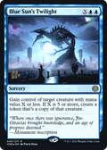 Blue Sun's Twilight (PRE-043) - Phyrexia: All Will Be One Promos Foil