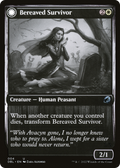 Bereaved Survivor // Dauntless Avenger (DBL-004) - Innistrad: Double Feature: (Double Faced Transform) Foil
