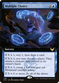 Multiple Choice (STX-298) - Strixhaven: School of Mages: (Extended Art)