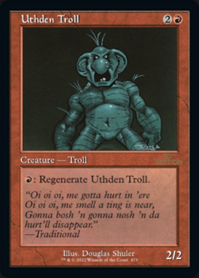 Uthden Troll (30A-473) - 30th Anniversary Edition