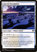Glacial Floodplain (KHM-257) - Kaldheim: (snow)
