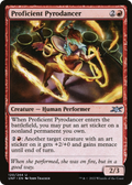 Proficient Pyrodancer (UNF-120) - Unfinity Foil