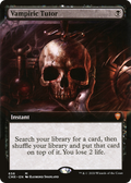 Vampiric Tutor (CMR-656) - Commander Legends: (Extended Art) Foil