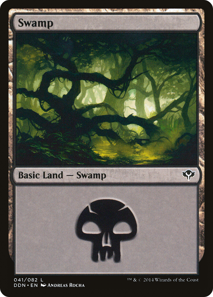 Swamp (DDN-041) - Duel Decks: Speed vs. Cunning