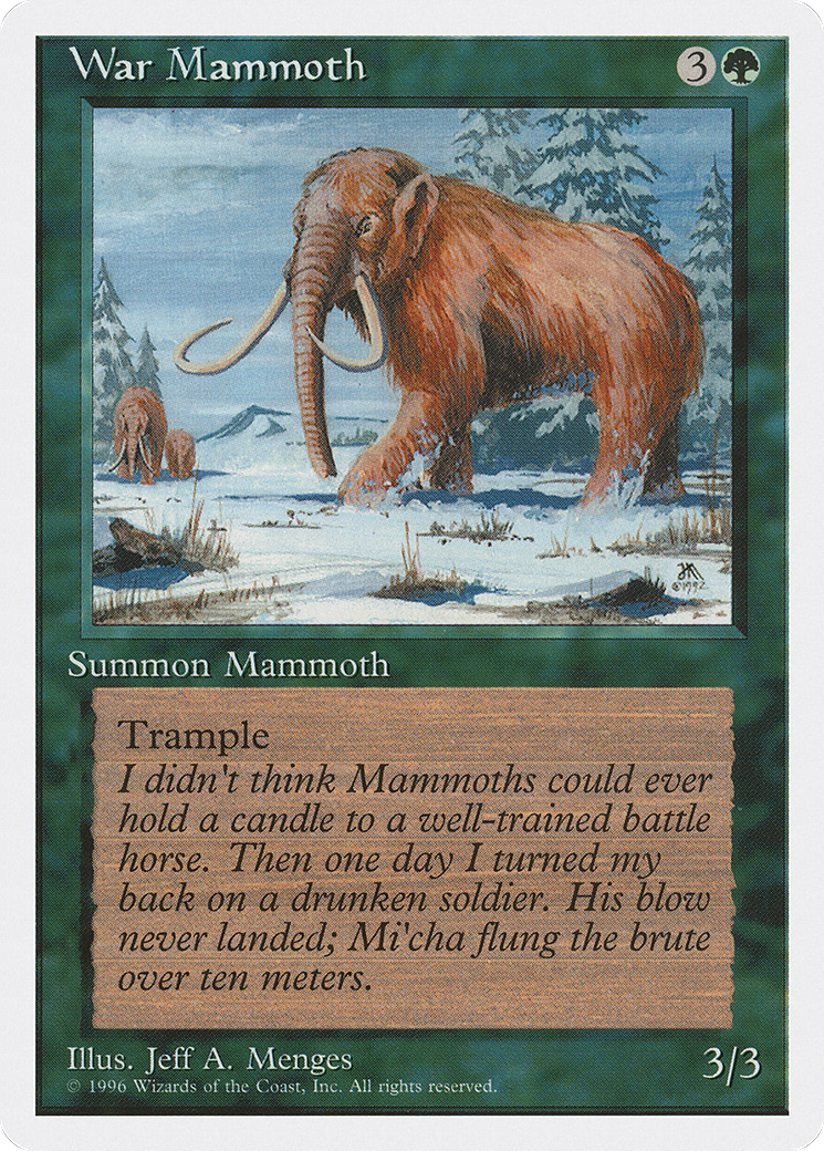 War Mammoth (2PS-045) - Introductory Two-Player Set