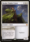 Realm-Cloaked Giant // Cast Off (ELD-026) - Throne of Eldraine