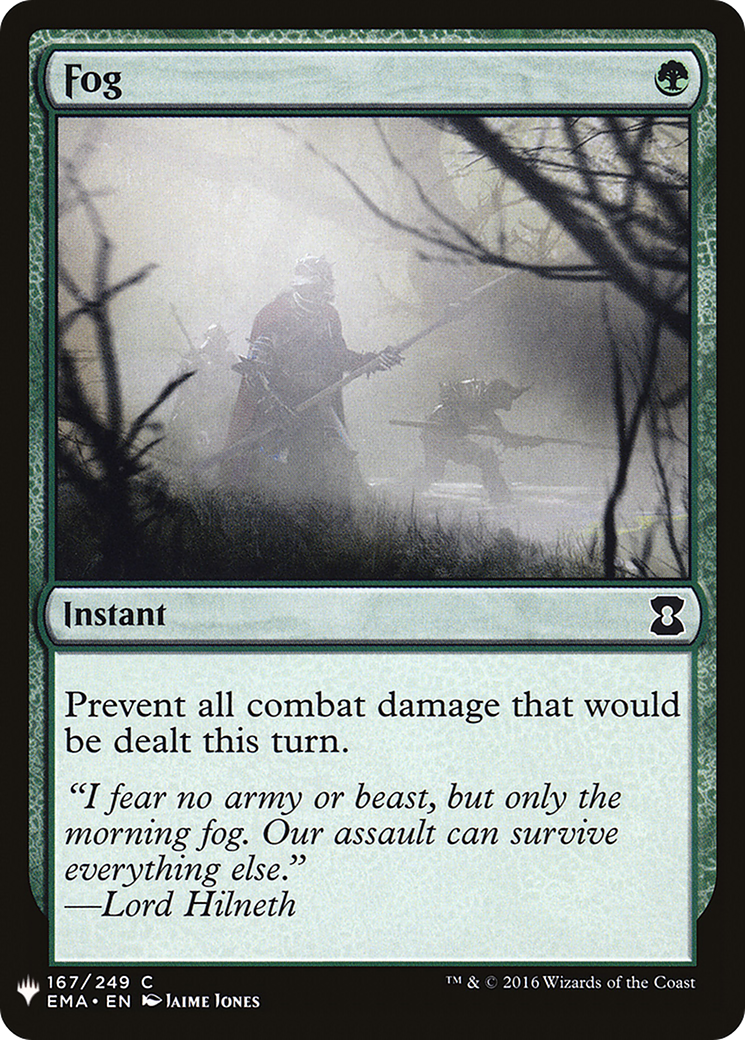 Fog (LIST-EMA-167) - The List