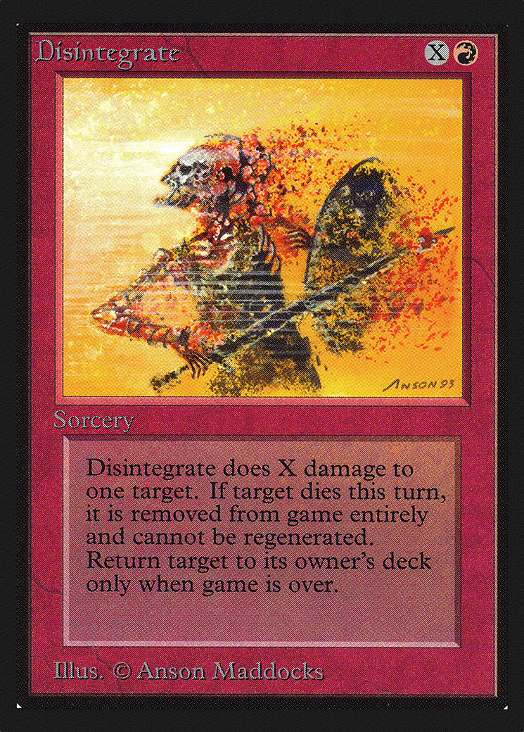 Disintegrate (CED-) - Collectors' Edition