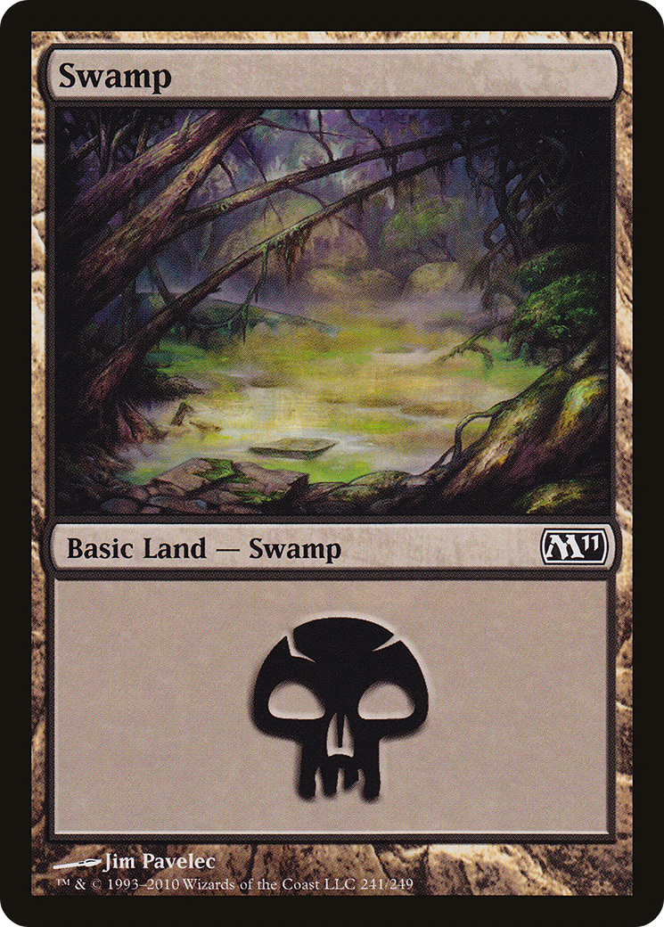 Swamp (M11-241) - Magic 2011 Foil