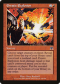 Erratic Explosion (ONS-201) - Onslaught Foil