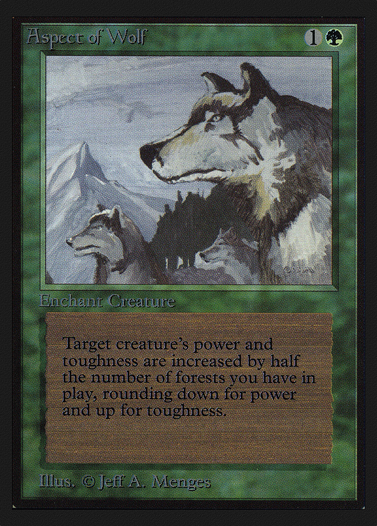 Aspect of Wolf (CED-) - Collectors' Edition