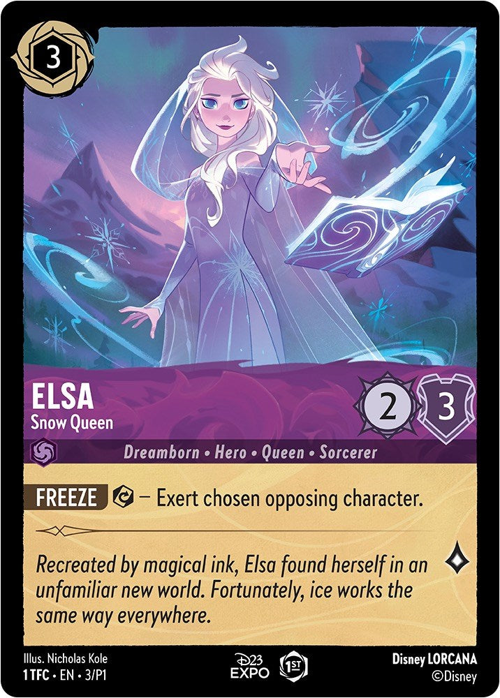 Elsa - Snow Queen (3) - D23 Promos Holofoil