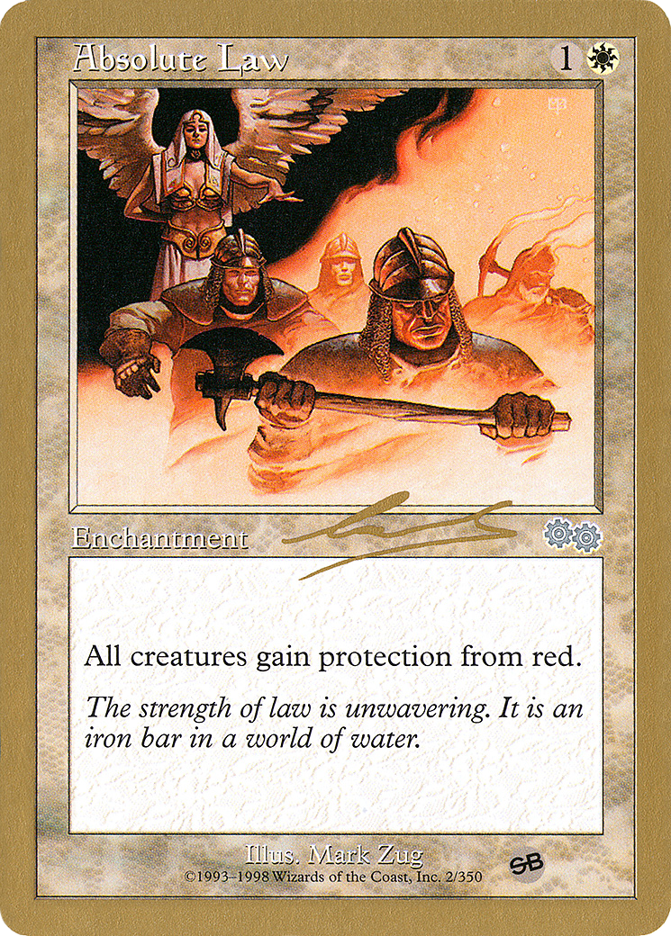 Absolute Law (WCD-) - World Championship Decks 2000