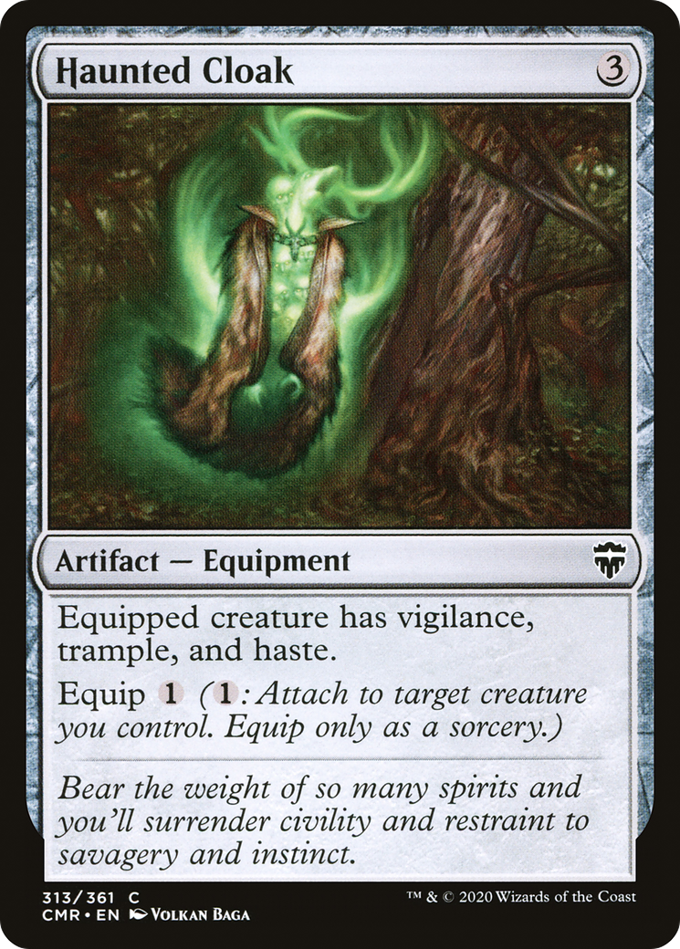 Haunted Cloak (CMR-313) - Commander Legends