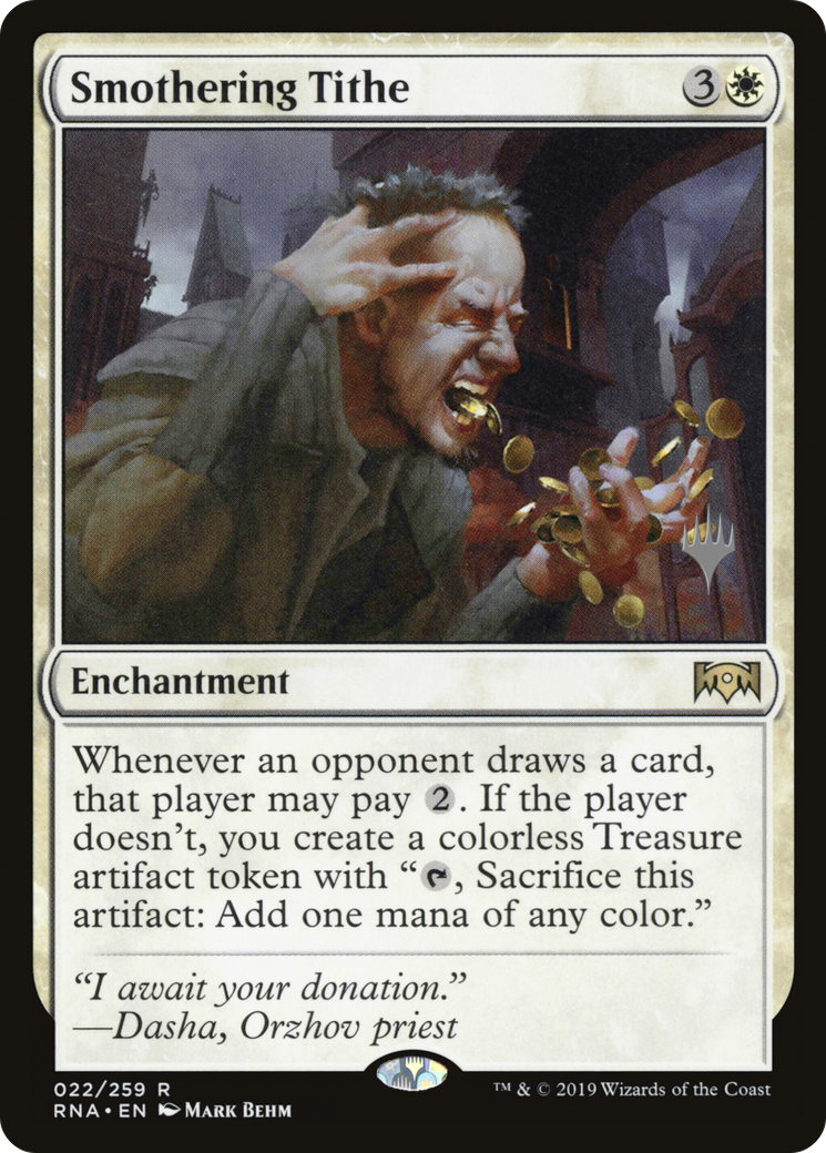 Smothering Tithe (PPELD-22P) - Ravnica Allegiance Promos Foil