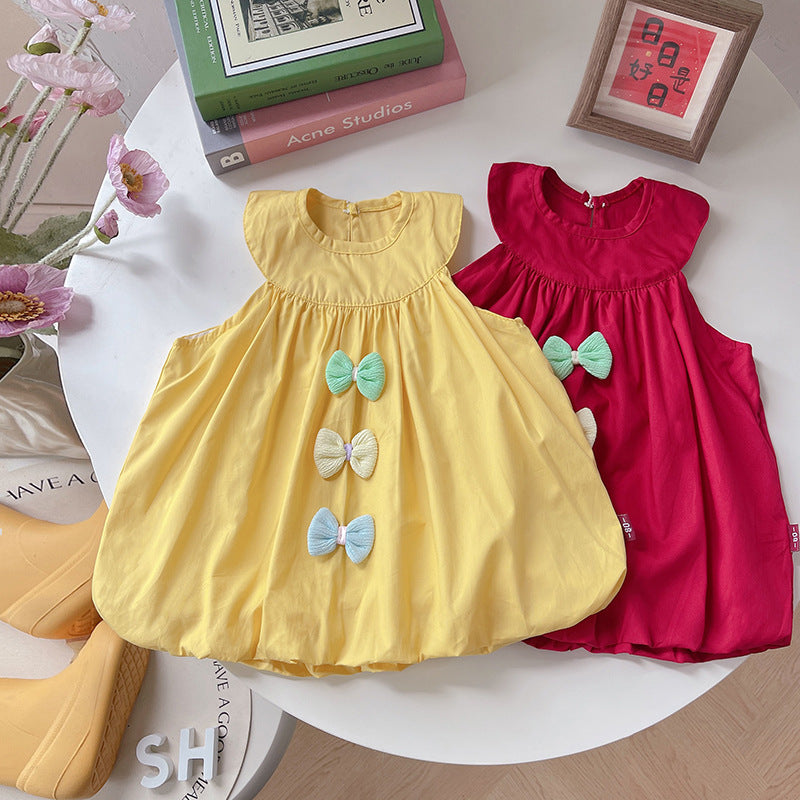 Baby girl thin princess summer dress