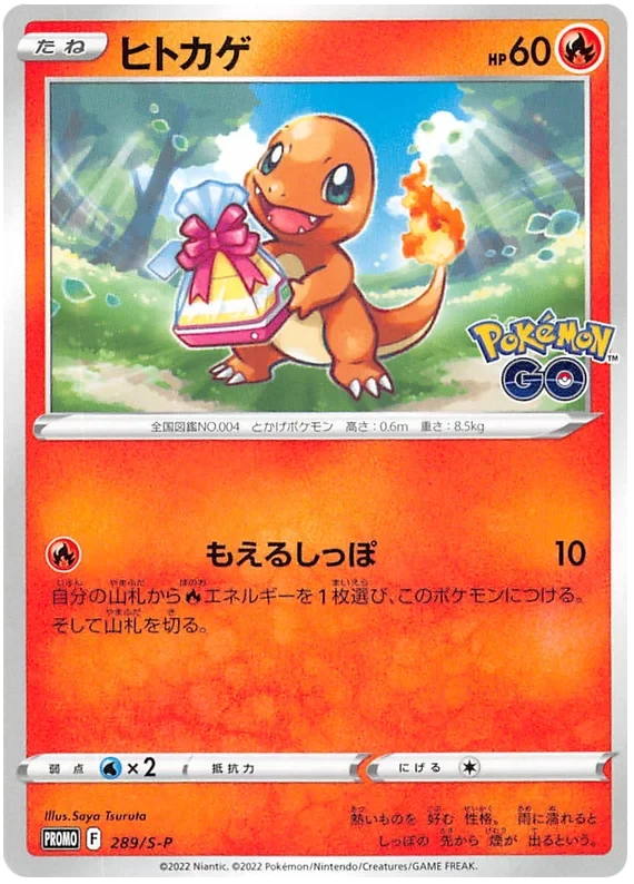 Charmander (289/S-P) [Sword & Shield Japanese Promos]