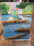 Custom Painted Chewtle Pokemon Card