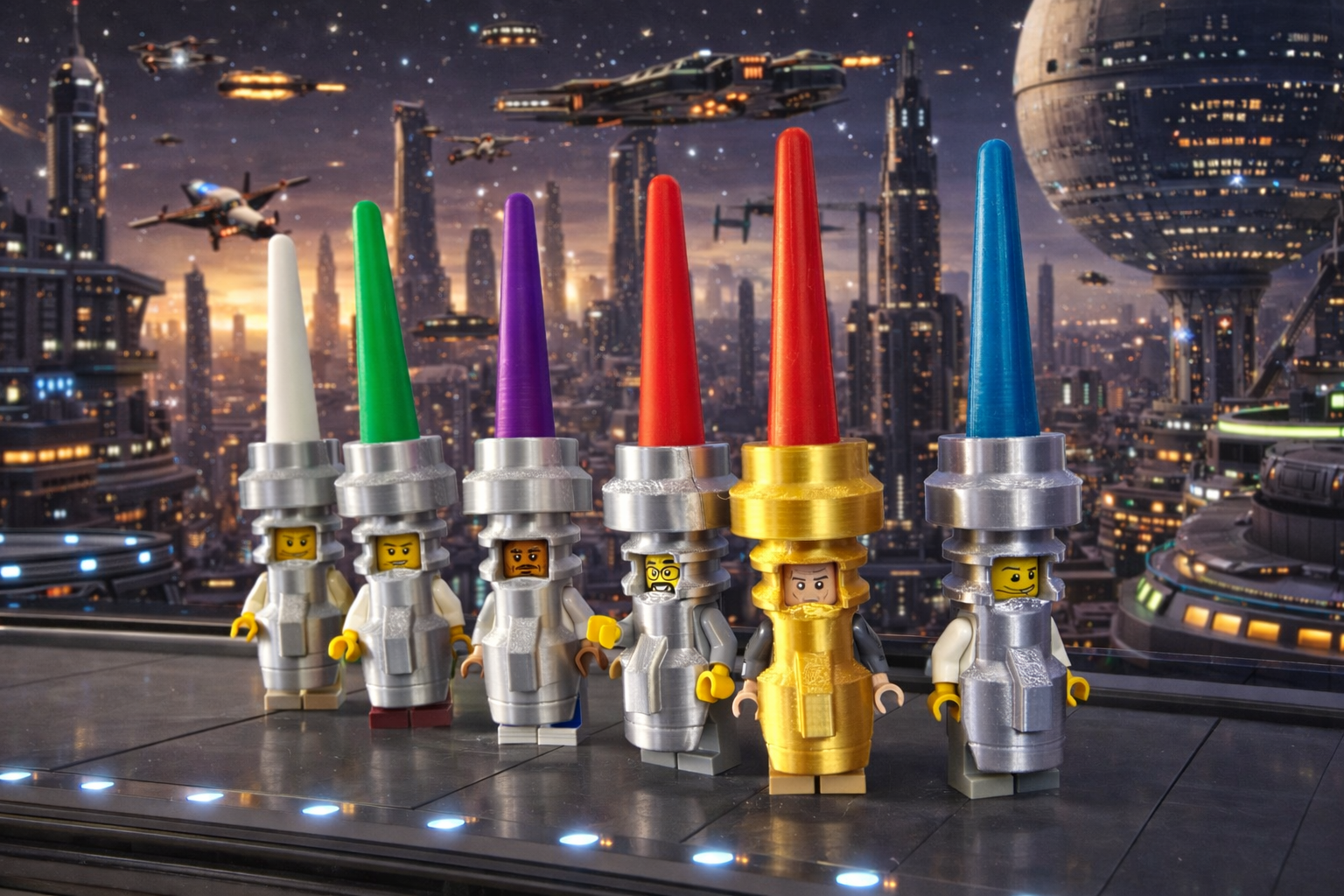 Red Blade Minifig Costume [3D Printed]