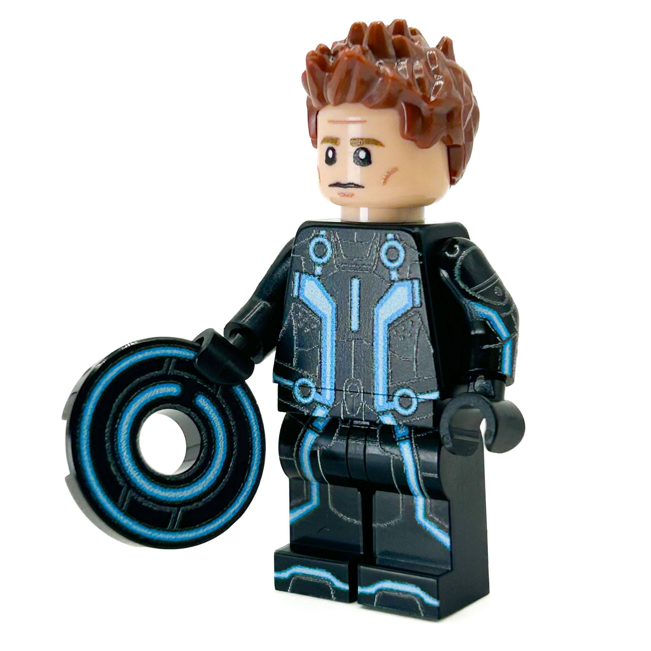 BLOK Sam Minifig made using LEGO parts