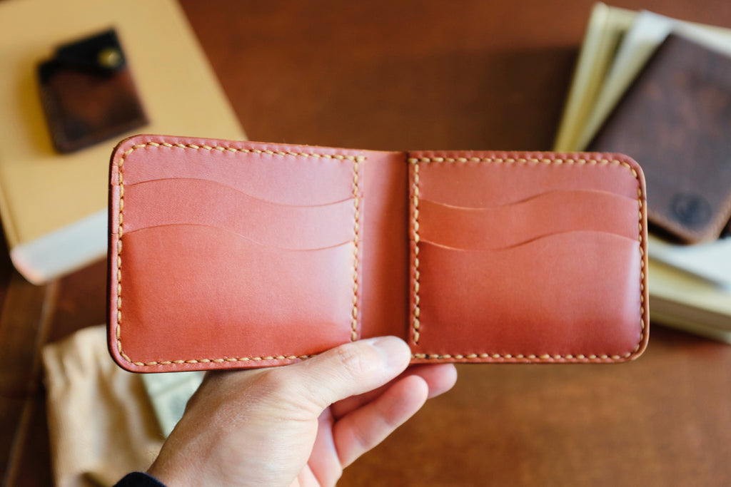Admiral Wallet - Handmade Full-Grain Leather Bifold