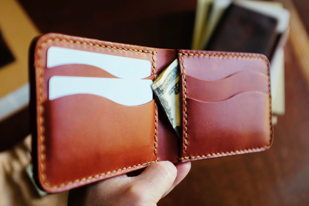 Admiral Wallet - Handmade Full-Grain Leather Bifold