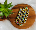 Checkered TB, Glitter jumbo paperclip