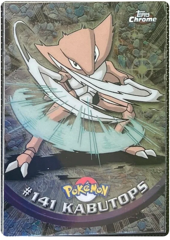 Kabutops (141) Spectra [Topps Pokemon Chrome Series 2]