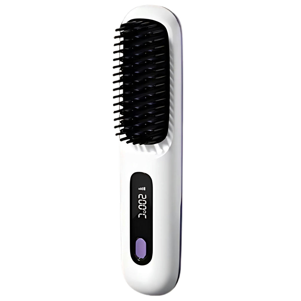 HeatWave 2-in-1 Mini Wireless Straightening Comb