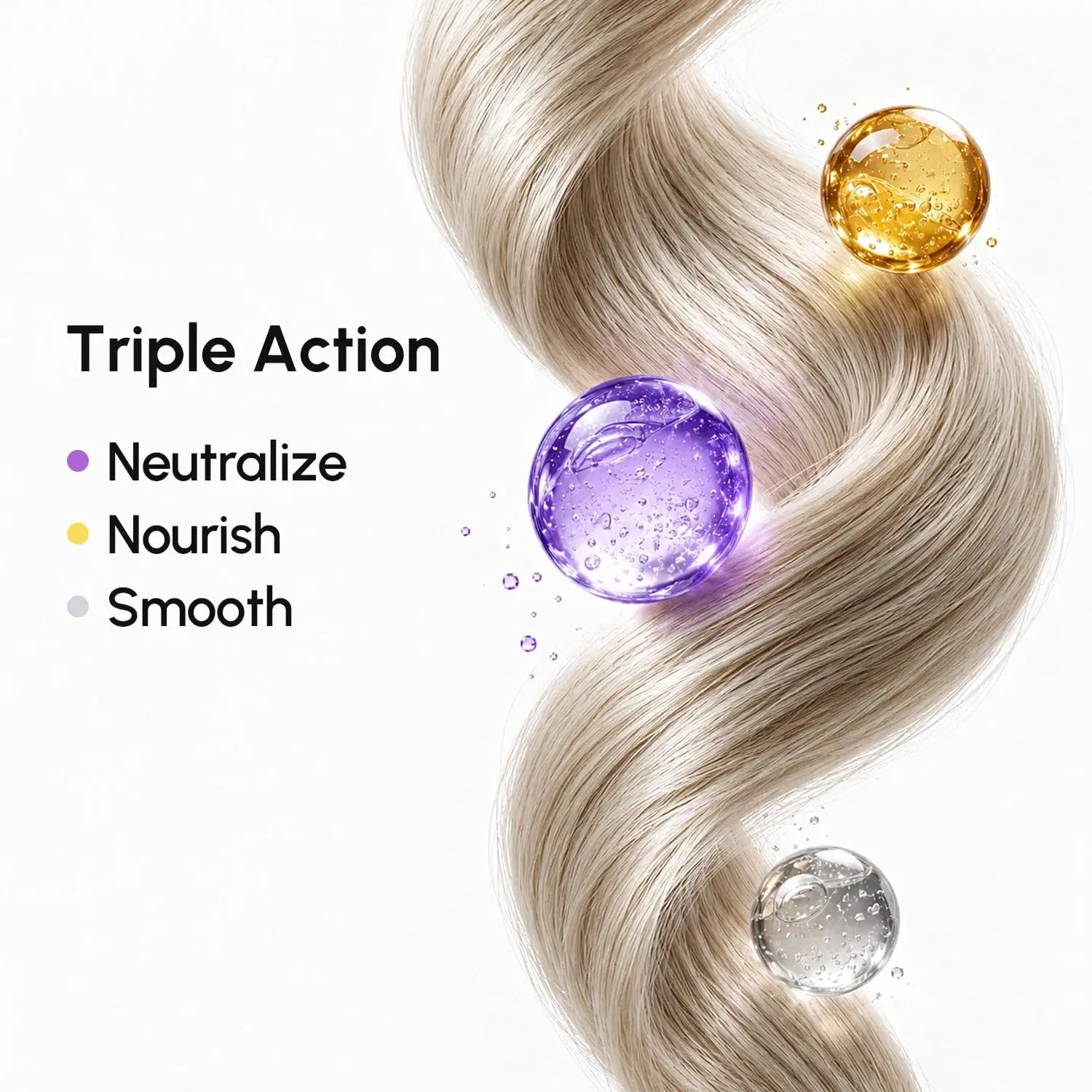 Purple Mask for Blonde Hair