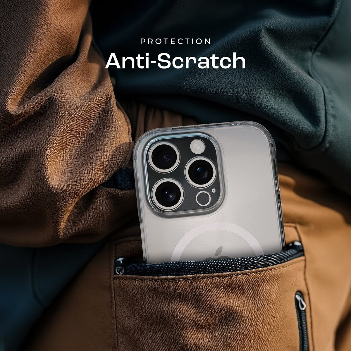 iPhone 16 Pro Max Clear Case & Screen Protector Kit - Rugged Protection, MagSafe | Classic Series