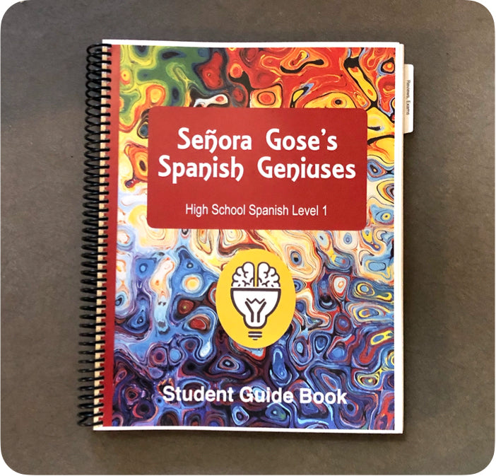 Spanish Geniuses Guide Book Level 1: Choose Your Bundle