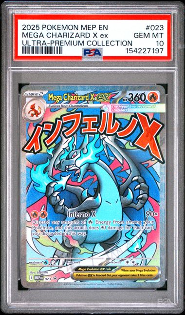 Mega Charizard ex Promo #023 PSA 10