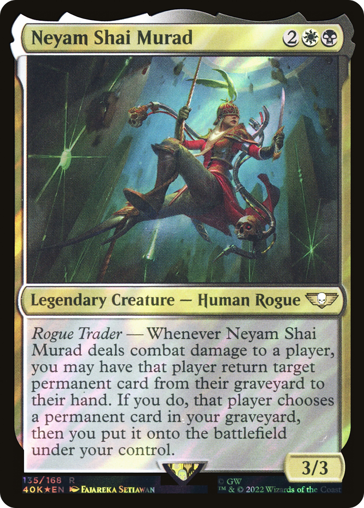 Neyam Shai Murad (40K-135★) - Warhammer 40,000 Commander Foil