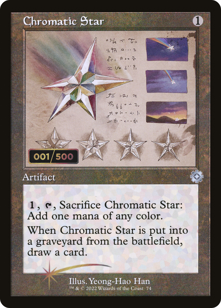 Chromatic Star (BRR-074) - The Brothers' War Retro Artifacts Foil