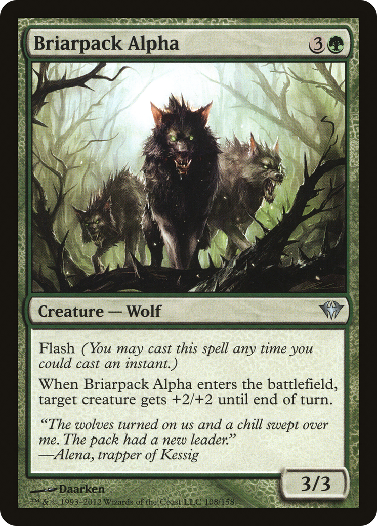 Briarpack Alpha (DKA-108) - Dark Ascension Foil